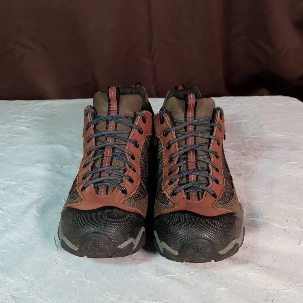 OBOZ Firebrand II Low Shoes Mens Size 9.5 B-Dry Waterproof Hiking Sneakers Gorp